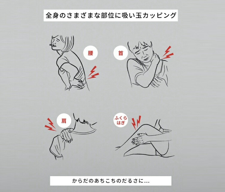 カッピング むくみ 解脱玉 4個組 Activital げだつだま リカバリー