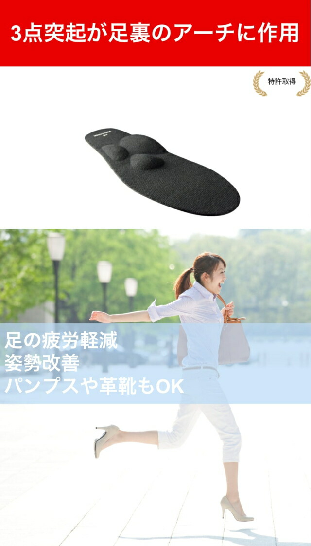 基本宅配便送料無料】 『IRERUDAKE インソール 21cm〜29cm