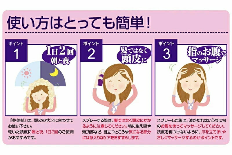 夢美髪　薬用育毛剤　150ml　YUME MI HATSU　9本 夢美髪 【定形外郵便発送可！400円-】 薬用 育毛剤 ゆめみはつ