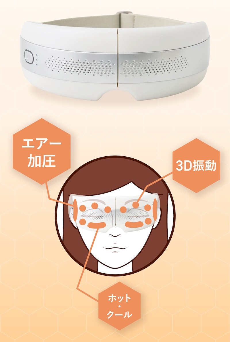 tokuyo BIGAN II BE-210 美眼 マッサージ器 tokuyo 美眼 BIGAN II BE-210 アイマッサージャー 目元ケア