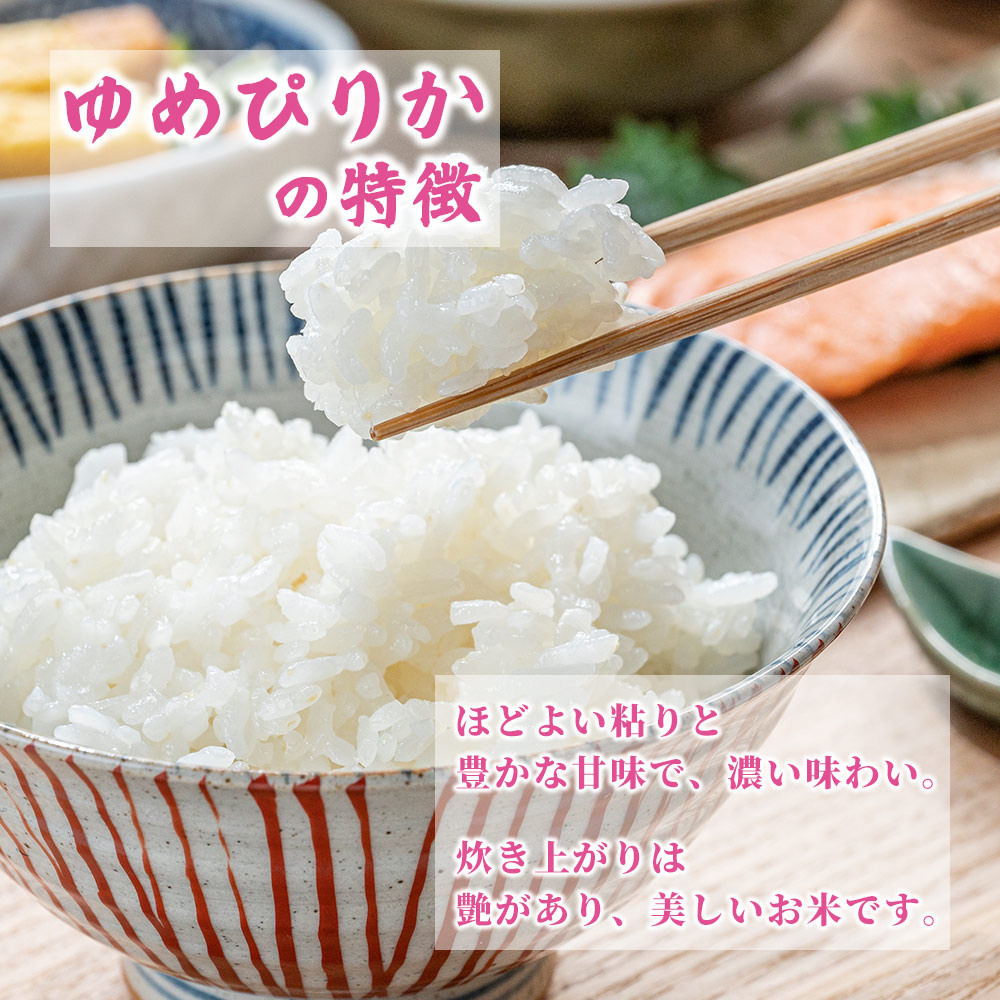 無洗米】令和5年産 北海道産 ゆめぴりか 60kg(5kg×12袋) 米 単一原料米