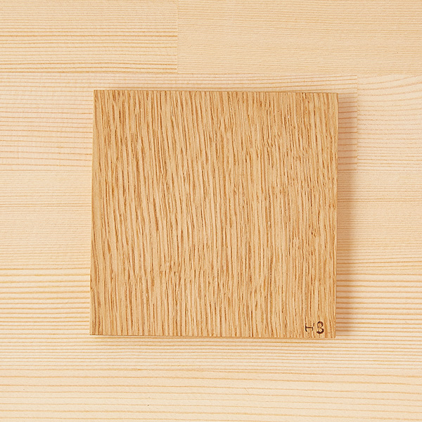 コースター おしゃれ 木 正方形 四角 [2枚セット] ノベルティ 粗品 名