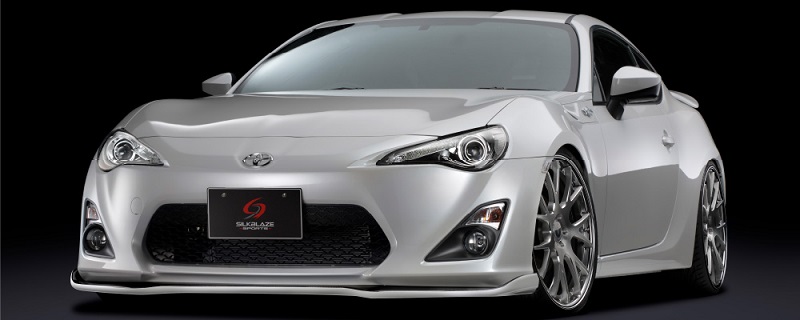 SilkBlazeエアロ SPORTS リアウィング(未塗装)トヨタ86 ZN6(前期)H24
