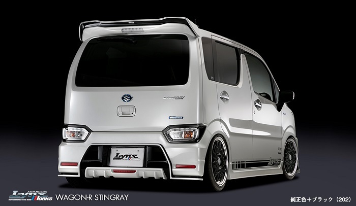 シルクブレイズ LynxWorksリアスポイラー(未塗装)ワゴンR