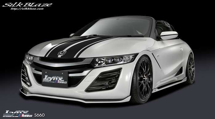 シルクブレイズ Lynx Works バンパーダクトカバー(未塗装)S660 DBA-JW5