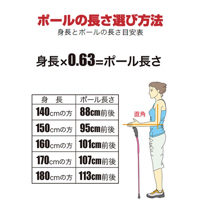 キザキ 歩ミングポール 2段コマ式伸縮ポール :5544:介護用品ショップ ハートケア - 通販 - Yahoo!ショッピング