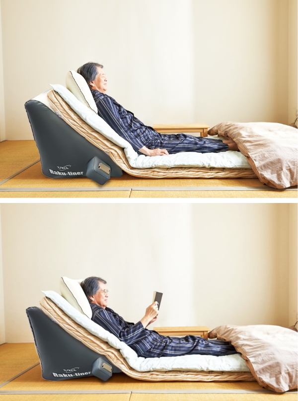 エアーリクライニングマット Raku-Liner ラクライナーα エアー