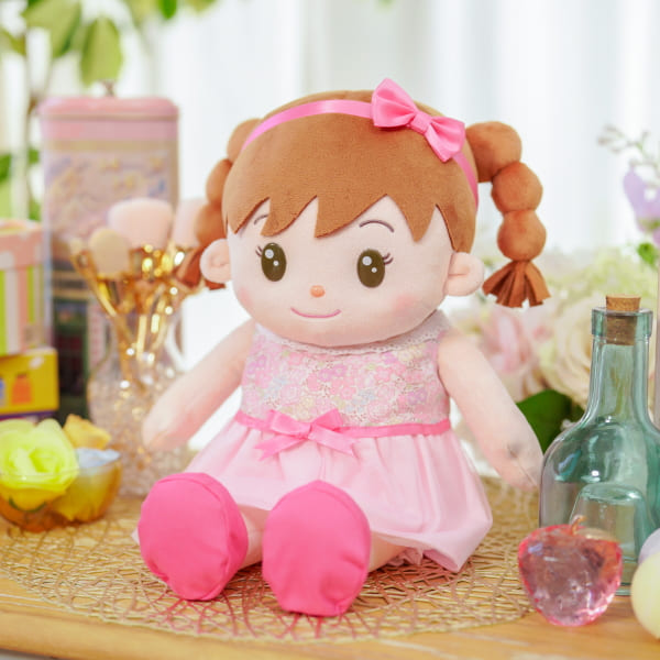 即納 おしゃべりちーちゃん 電池4本付 しゃべる ぬいぐるみ 人形