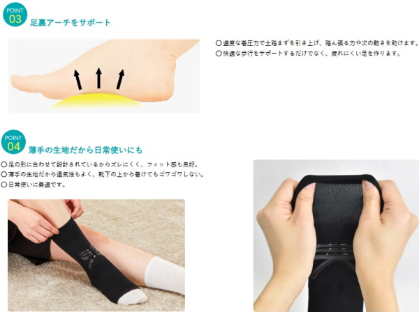 TANAC（タナック） タフシロン 人工筋肉足首サポーター ステップ 1枚入