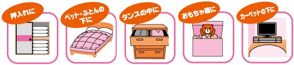 65%OFF【送料無料】おそうじ屋さんの防ダニシート 12枚入り×5個セット