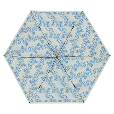 UVION プレミアムホワイト 55ミニ ディアフラワー 4006 晴雨兼用傘 傘 折りたたみ傘 折り畳み傘 日傘 UVカット 遮光 遮熱 軽量 日本製