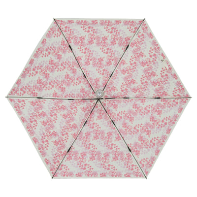 価格順 UVION プレミアムホワイト 55ミニ ディアフラワー 4006 晴雨兼用傘 傘 折りたたみ傘 折り畳み傘 日傘 UVカット 遮光 遮熱 軽量 日本製