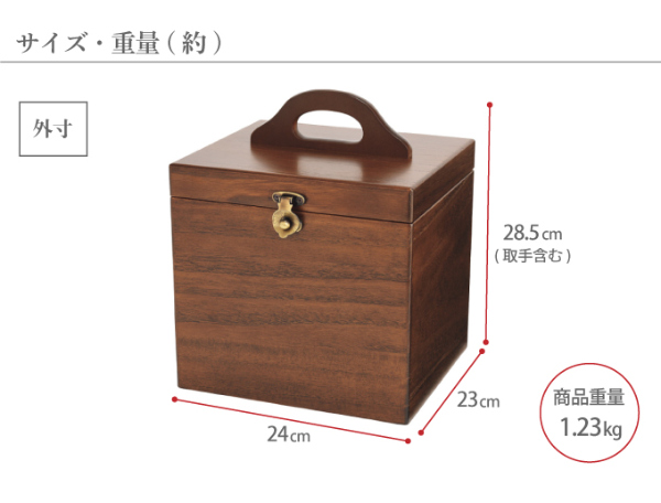 コスメティックボックス Mサイズ メイクボックス メイク道具