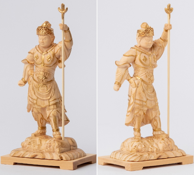 銅製　仏像 細かい彫刻 楽天市場】弥勒仏（弥勒菩薩） 銅造彫金仕上げ 一点もの : 仏像仏画