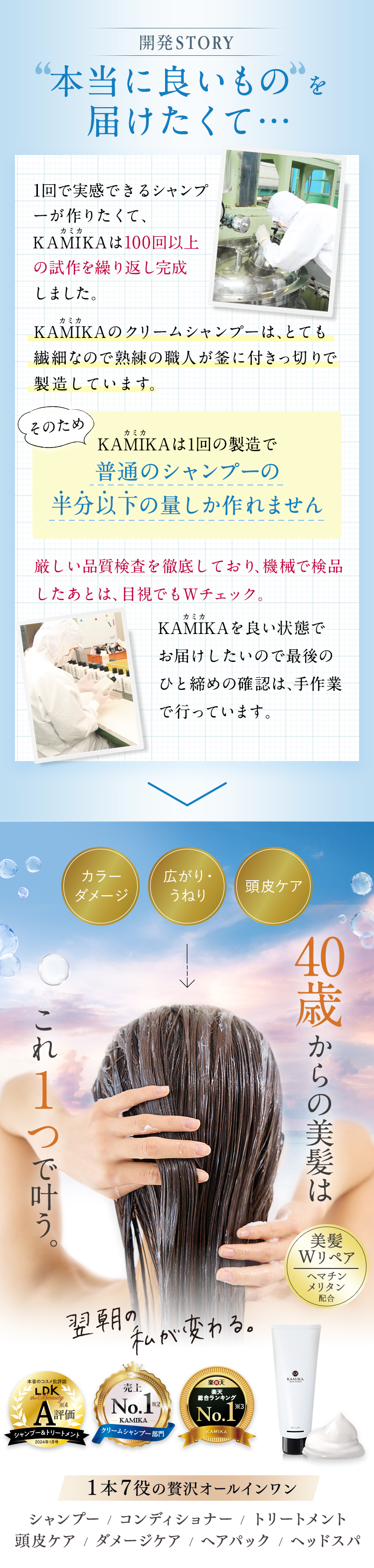 KAMIKA 【数量限定リニューアル処方】KAMIKA カミカ シャンプー