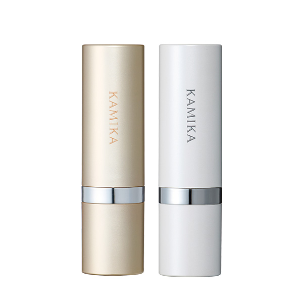 KAMIKA ファンデーション スティックファンデ 50代 シミカバー 艶 簡単 手軽 携帯に 時短メイク ムラなし オールインワン コンシーラー ハイライト ベース