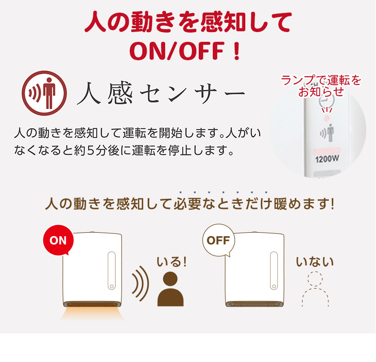 Amazon | 電響社(Denkyosha) ZEPEAL(ゼピール) 人感センサー付