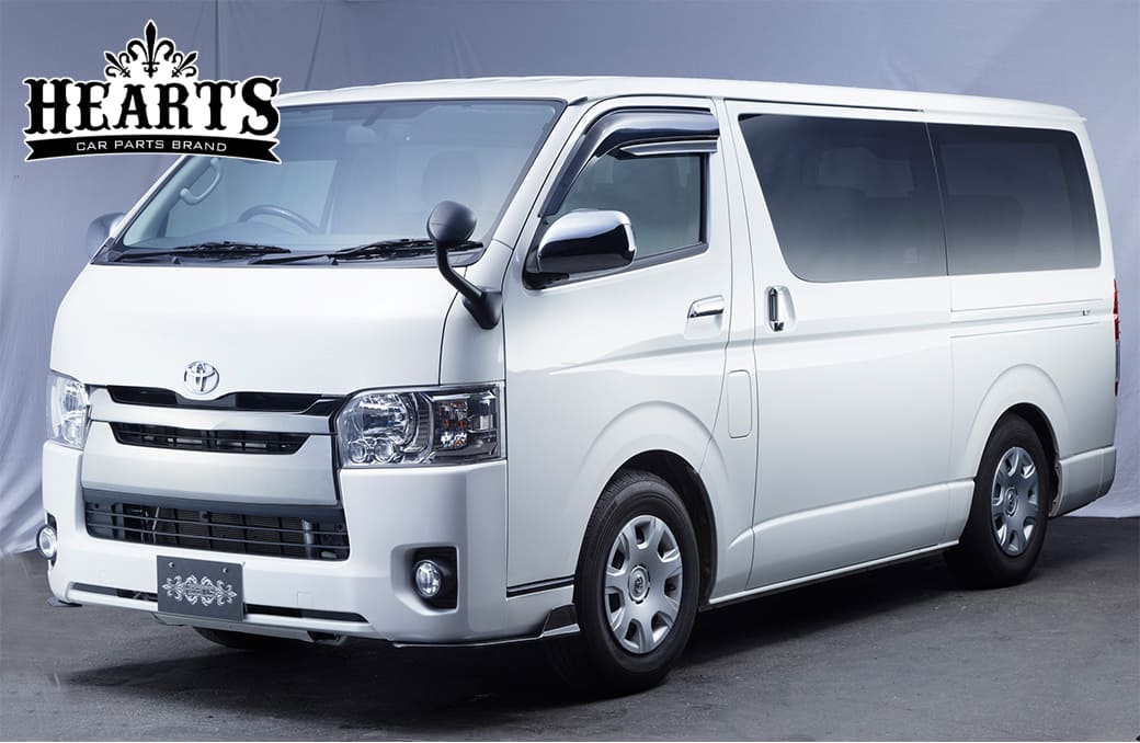 ハイエース 200系 コーナーディフューザー カーボン トヨタ 汎用