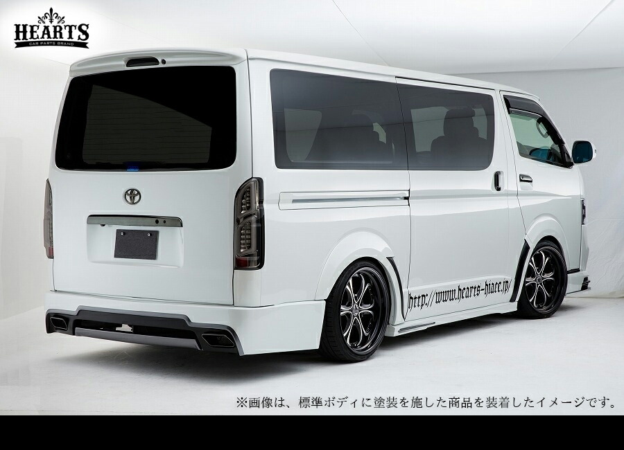 ハイエース200系 ハーツ ルーフスポイラーVer2 （未塗装）ナロー