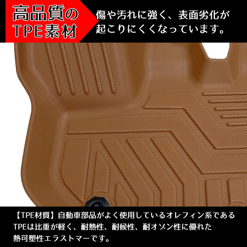 ★半額以下★200系ハイエース★３Ｄレザー調フロアマット★フロント～リアまでセット★デッドストック品　長期在庫品 ハイエース 200系 ワイドボディ用 3Dラバーフロアマット スーパーGL DX