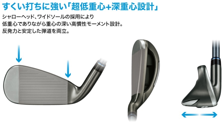 XXIO ダンロップ ゼクシオクロス2 アイアン 5本セット（＃7〜9