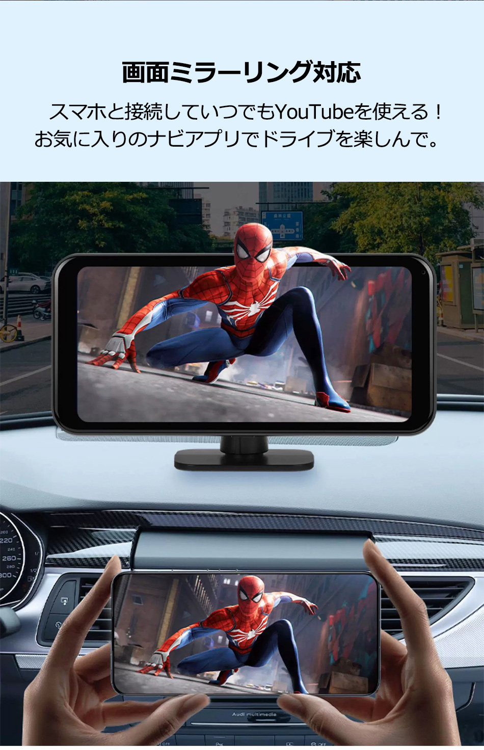 セット売り！ナビ　ドラレコ　バックカメラ 12V/24V対応 バックカメラ モニター セット ドライブレコーダー 4K