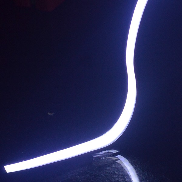 新型柔軟COB LEDテープライト BANNAI 強力発光  180連60cm　デイライト パーツ　防水切断可  アイライン ストリップチューブ 正面発光 全7色 2本｜heartsystem｜02