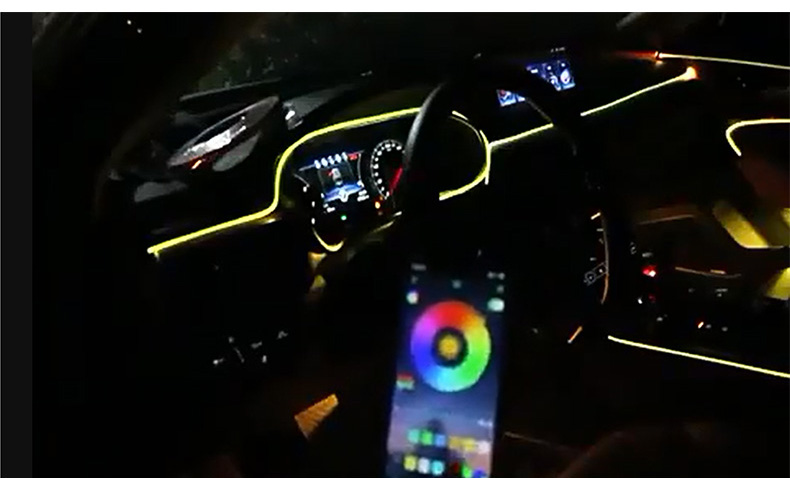 zetaon アンビエントライト 車内 LEDネオンライト LEDテープ RGB 無段階調光 音声変色 5灯 :  s-b0c4714g7t-20231012 : デイリーマルシェ ヤフー店 - 通販 - Yahoo!ショッピング