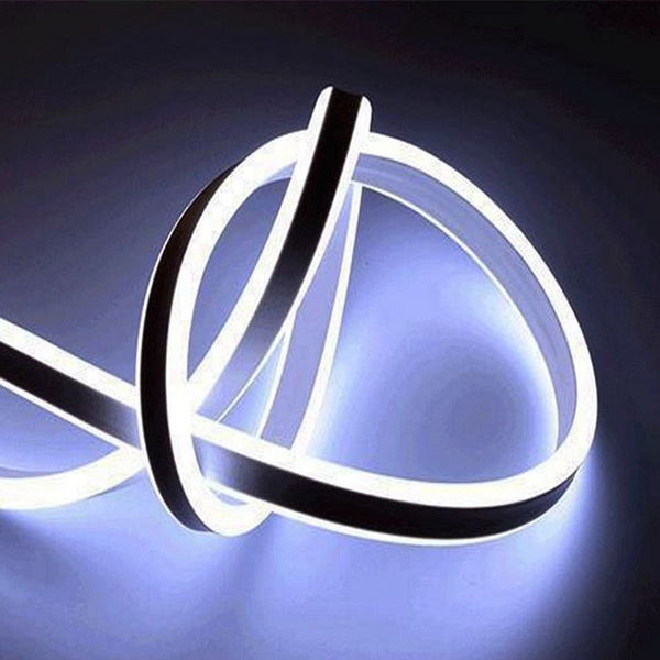 両面発光ネオンled ledテープライト 3D形状DIY 1m スリムな光のライン
