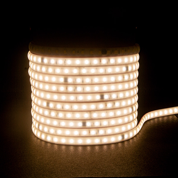 ledテープ 柔らかく光る LEDテープライト 白色 電球色 コンセント 間接照明  AC110V PSE認証済 33m 室内 照明 イルミネーション LEDライト カット可 防水IP68の画像