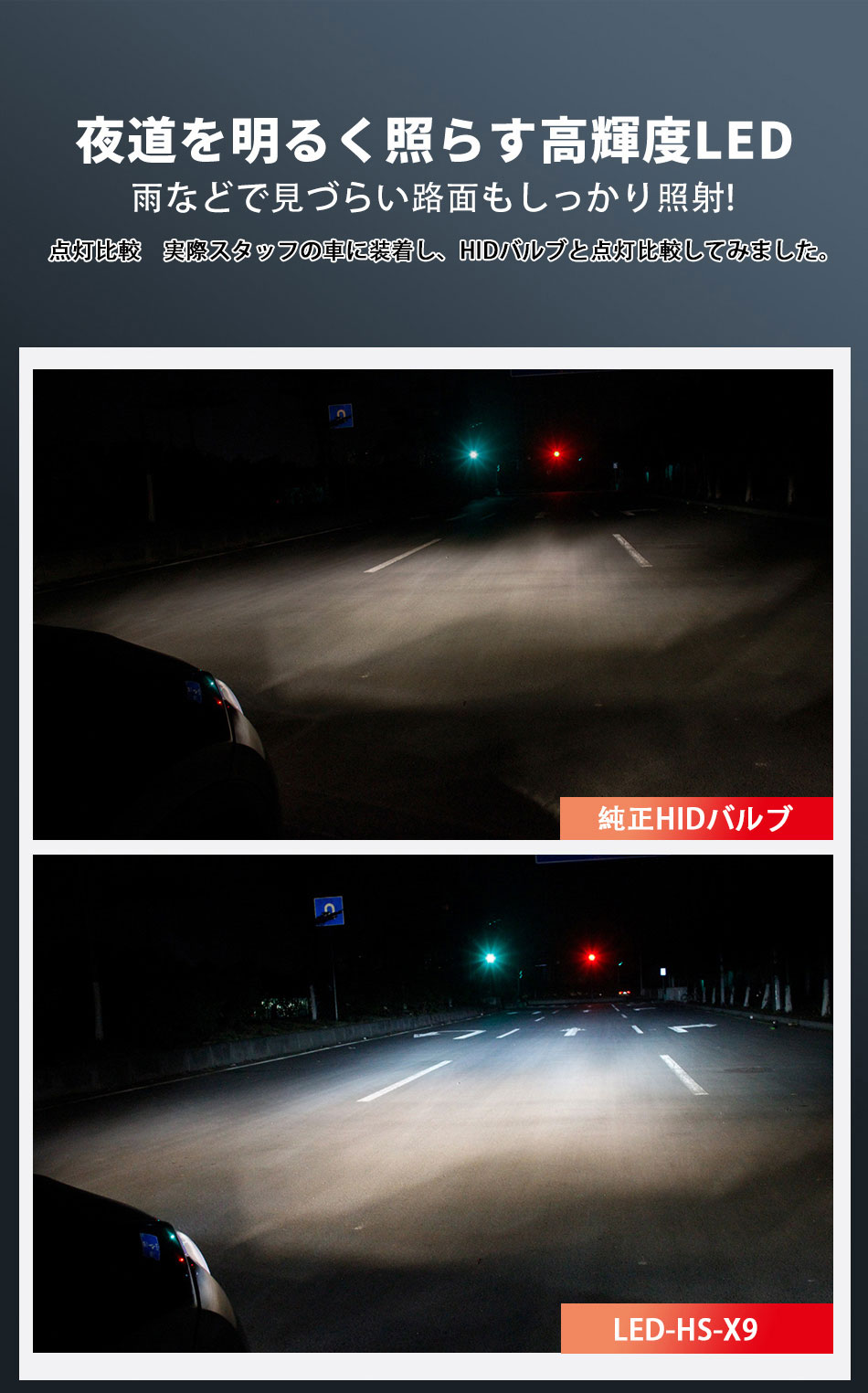 LEDヘッドライト D2R D2C D2S D4R D4S D4C D1 車検対応 爆光合計17200LM LEDフォグランプ 12V 24V 6500K ファンレス LEDキット オールインワン 関連画像3