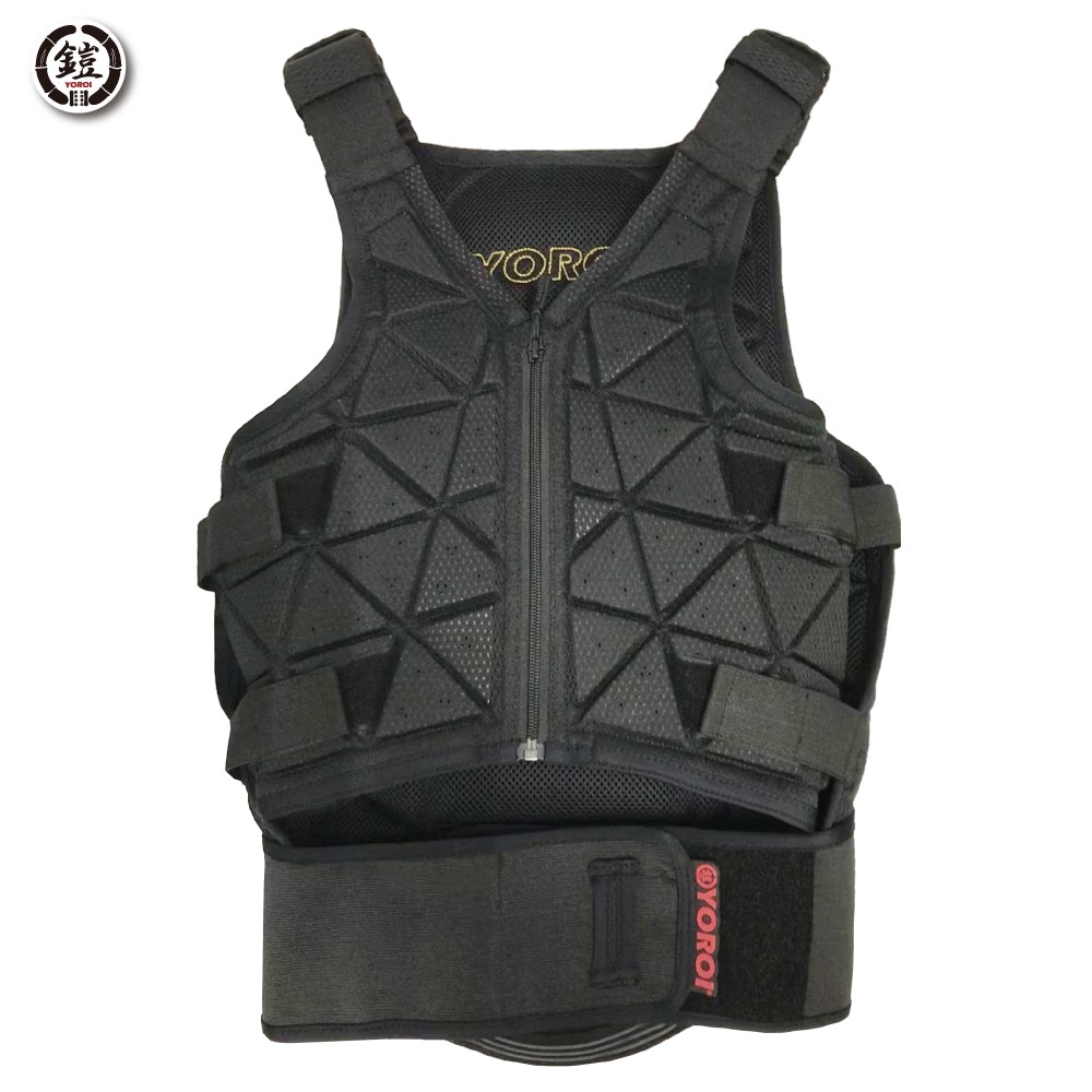 ボディプロテクター YOROIプロテクター 鎧JUMPING VEST YT121 脊髄 胸部 脇腹をガード ヨロイ バックプロテクター 通気性抜群