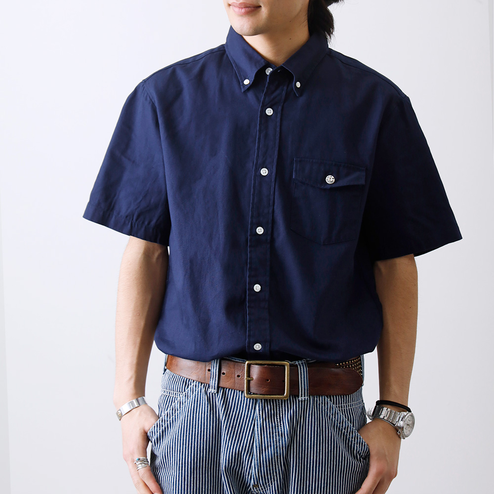 【 Jeans】オックスフォード シャツ ※送関込 011ssh-bp-13.jpg