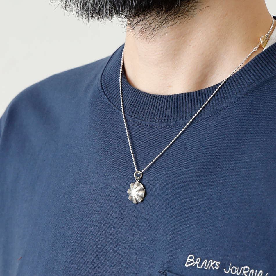 ボタンワークス コインネックレス Button Works ボタンワークス シルバーコイン ネックレス