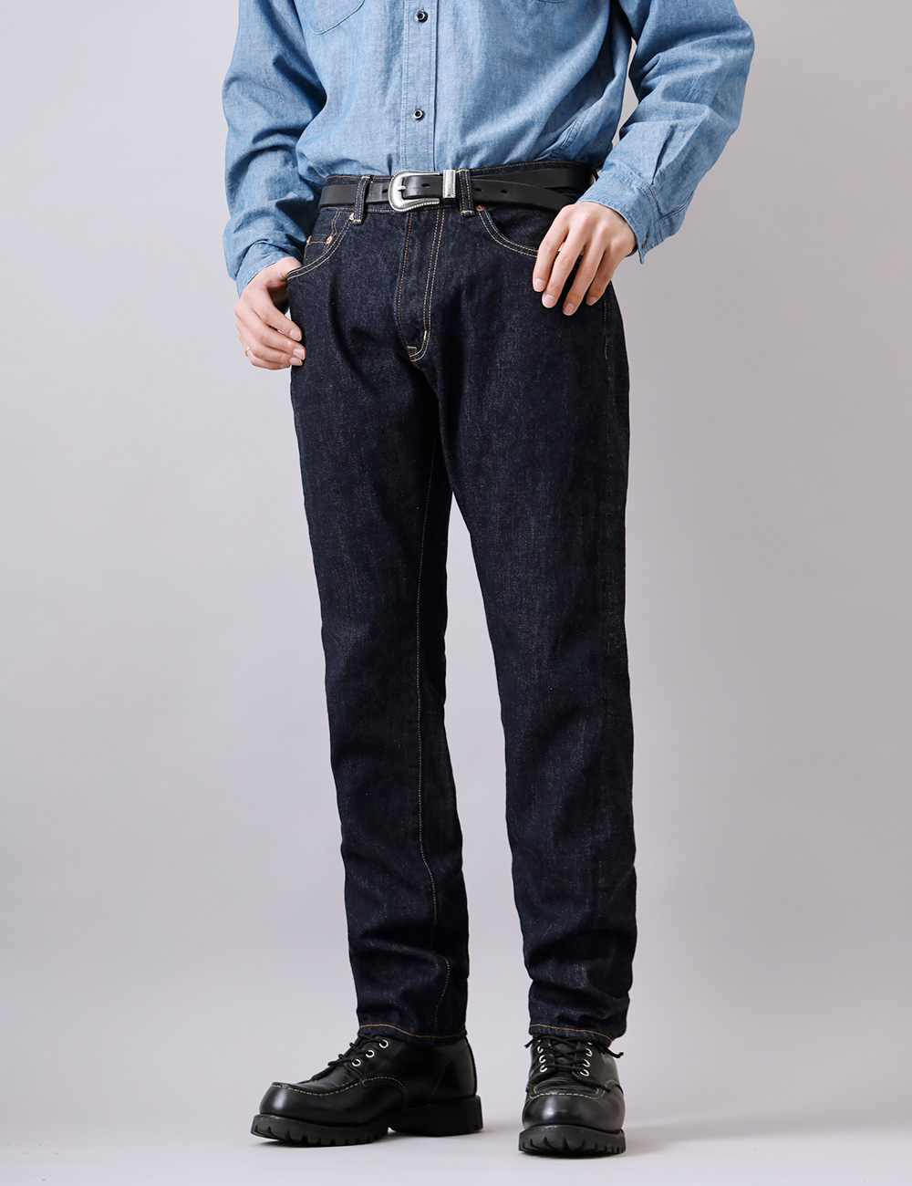 デニムパンツ メンズ セルビッチデニム デニム パンツ ジーンズ