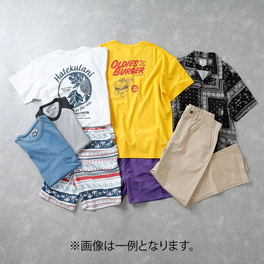 ビレッジマンズストア　バスタオル　Tシャツ　エコバッグ　福袋 ZOOMIC キッズ 福袋 6点セット 2025 新作 ズーミック ハッピー