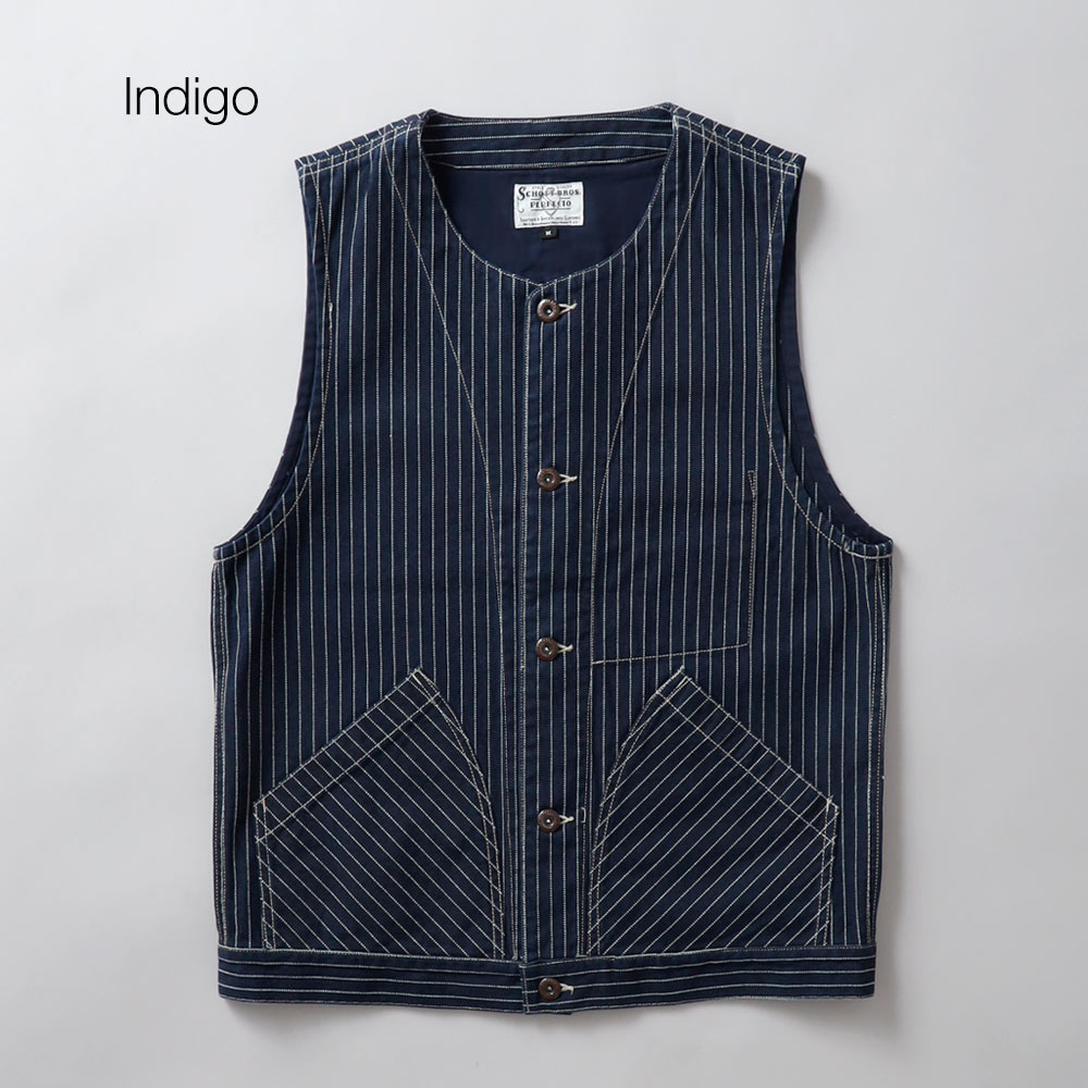 Schott N.Y.C（ショット） Schott オールドヒッコリーデニムベスト