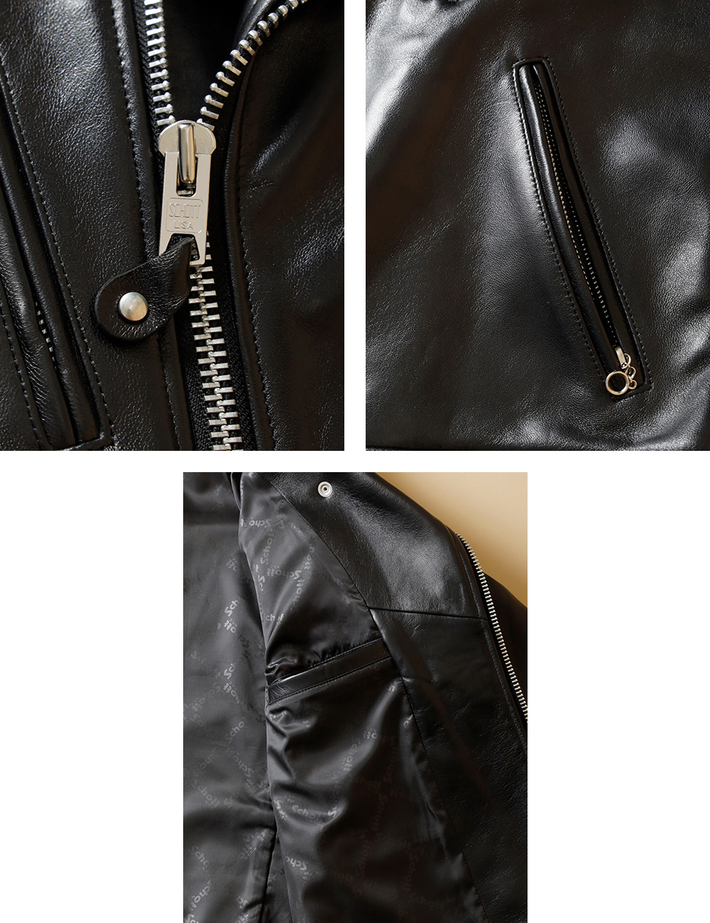 Schott N.Y.C（ショット） Schott レザージャケット ライダース ダブル