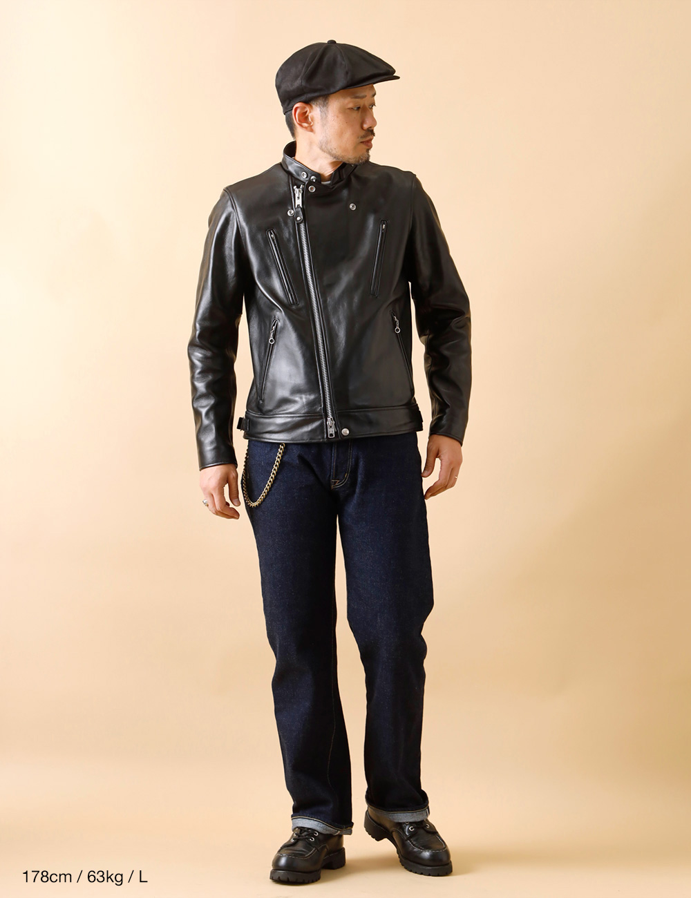 Schott N.Y.C（ショット） Schott レザージャケット ライダース ダブル