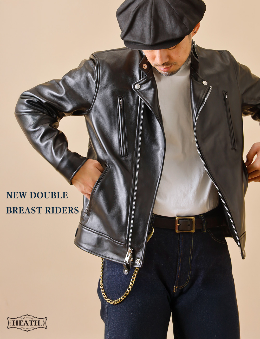 Schott N.Y.C（ショット） Schott レザージャケット ライダース ダブル