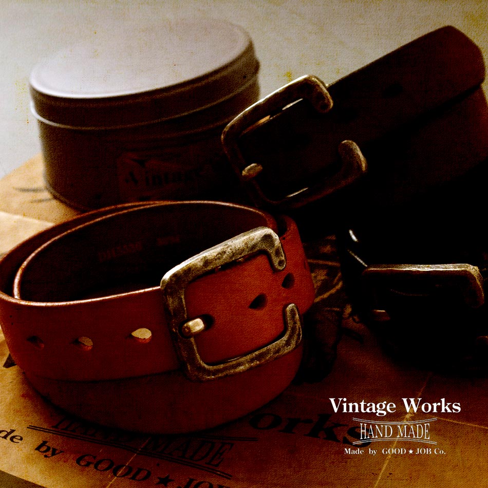 ベルト メンズ ブランド 日本製 VintageWorks ビンテージワークス