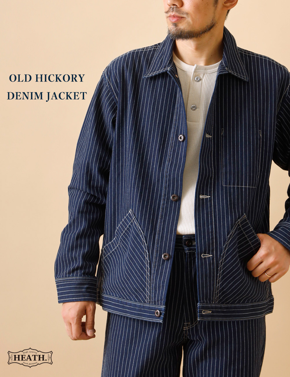 Schott N.Y.C（ショット） Schott デニムジャケット メンズ ヒッコリー