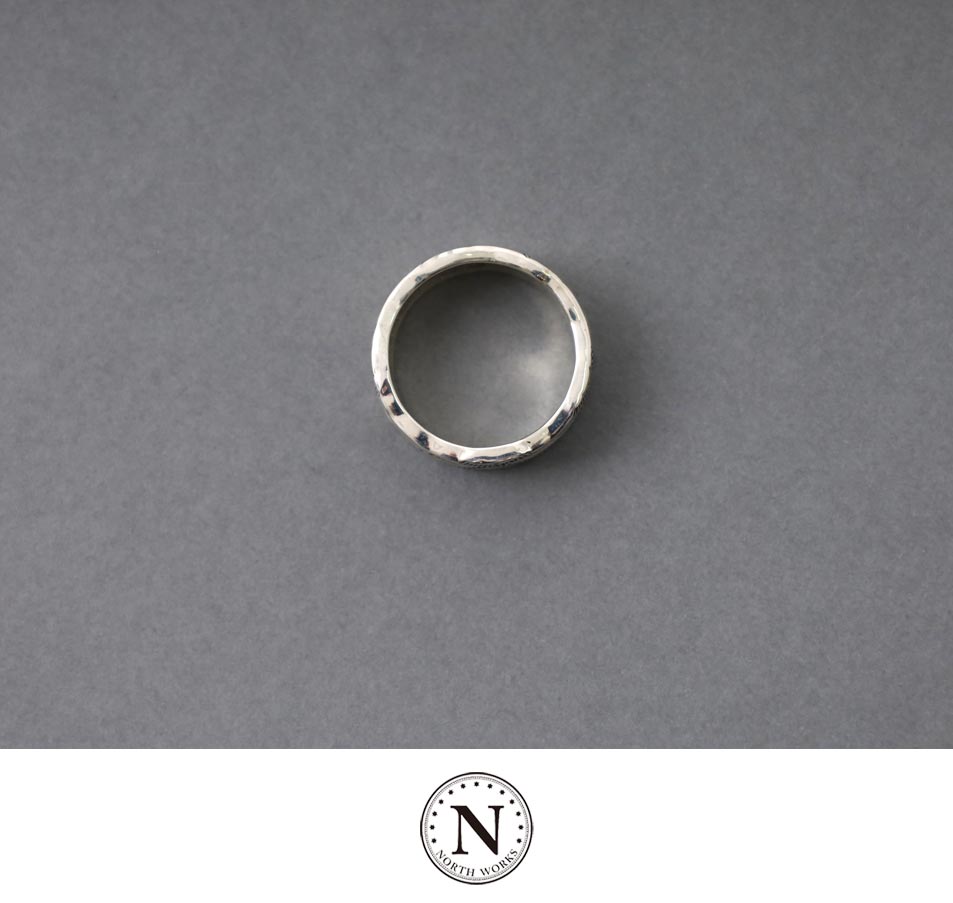アクセサリー リング 指輪 メンズ 日本製 ハンドメイド 太め ノースワークス northworks シルバー 正規取扱