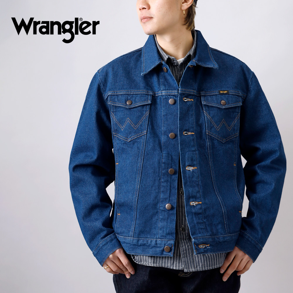 連休SALE　Wrangler　ジャパン　デニムジャケット　Lサイズ Wrangler（ラングラー） カウボーイカット デニムジャケット 1074145PW