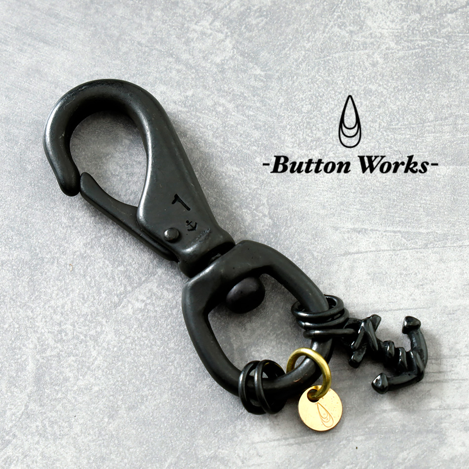Button Works（ボタンワークス） アンカー フック キーホルダー 日本製