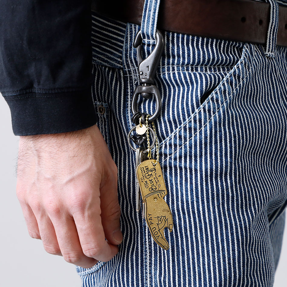 Button Works（ボタンワークス） アンカー フック キーホルダー 日本製