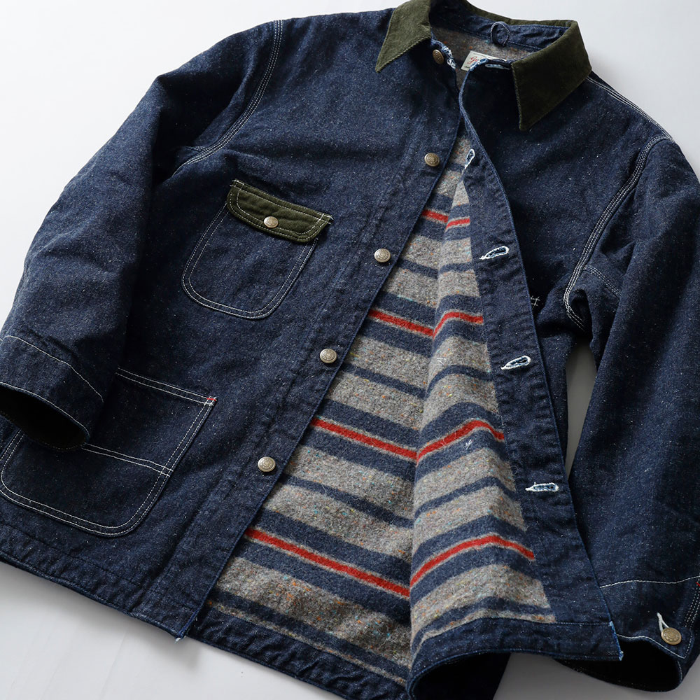 graphzero（グラフゼロ） GZ-CRJ-0511 デニムカバーオール ライト