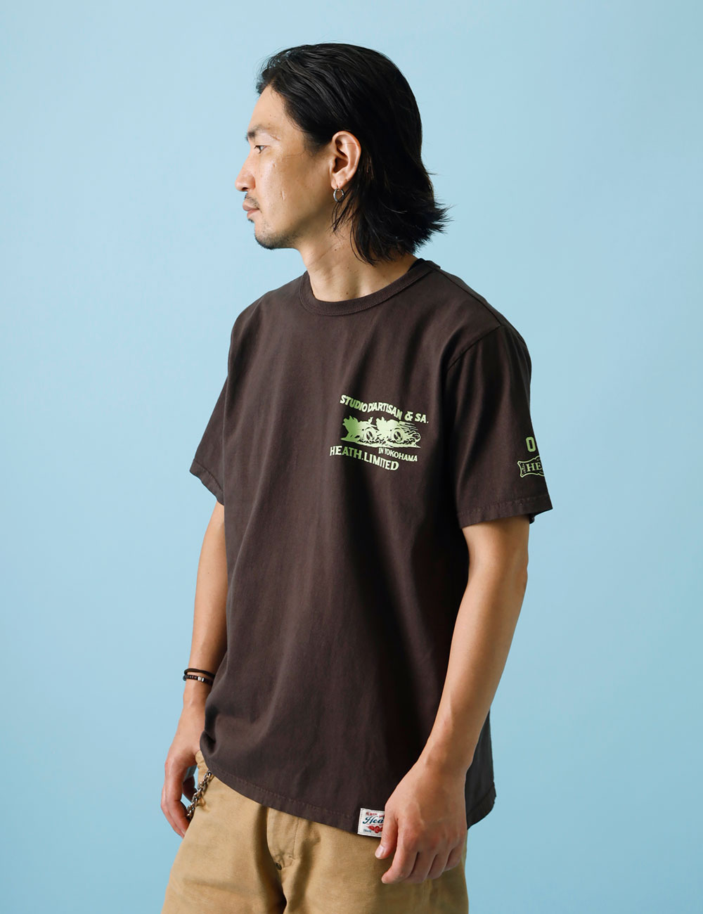 STUDIO D'ARTISAN（ステュディオ・ダ・ルチザン） Tシャツ メンズ 半袖