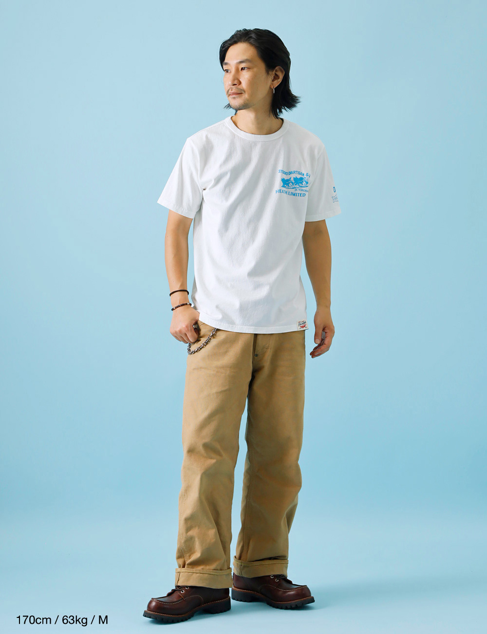 STUDIO D'ARTISAN（ステュディオ・ダ・ルチザン） Tシャツ メンズ 半袖