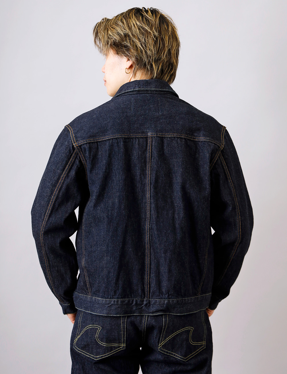 デニムジャケット メンズ アウター ジージャン gジャン 1st 横浜デニム